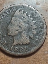 1888/7 Overdate Indian Head Cent Penny Rare Variety Raw Ungraded Key Date