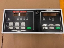 Speed Queen Washer/Dryer Service Control Panel, Overlay 804852  Lock asse Used 