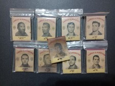 LOT (9) BOX OF MATCHES World Cup 1958 ORIGINAL Brazil Soccer Football Legends