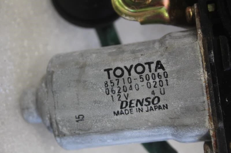 1999 LEXUS LS400 REGULADOR DE JANELA DA PORTA DA FRENTE DO PASSAGEIRO DIREITO + MOTOR 85710-50060 - Imagem 4 de 4