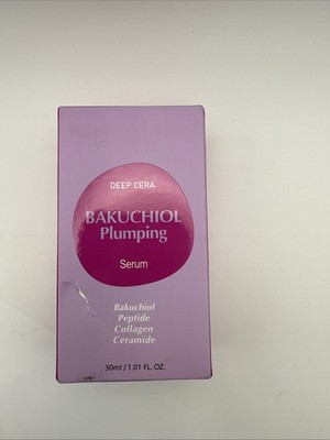 Bakuchiol Plumping Serum: Peptide Collagen 1.01oz 30ml