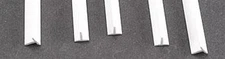Plastruct 90566 1/4" x 24" x 1/4" Styrene Tee (Pack of 5)