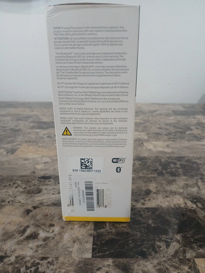 Teclado de video inteligente para puerta de garaje myQ con cámara gran angular, PIN personalizable Foto 4 de 4