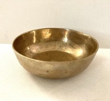 Vintage brass singing bowl