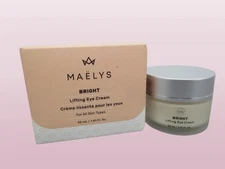 MAELYS BRIGHT LIFTING EYE CREAM 1.01 OZ BOXED