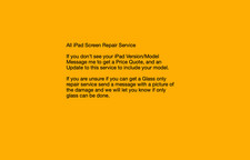 iPad Screen Repair Service All iPads  NO HIDDEN FEES lot