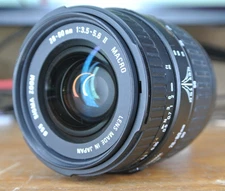Sigma 28-80mm F/3.5-5.6 Aspherical Macro II Lens for A Mount Cameras Untested