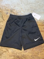 Nike Boys Dri-FIT Mesh Athletic Shorts Black Size Small