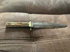 MANHATTAN CUTLERY Co.- CIVIL WAR ERA SHEFFIELD 1800’S - BOWIE KNIFE - ANTIQUE