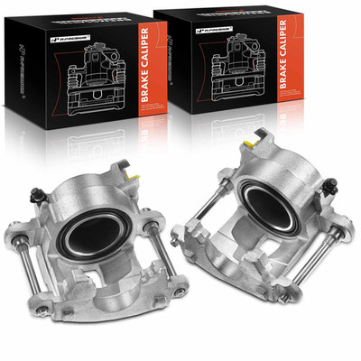 A-Premium Front 2Pcs Disc Brake Caliper Assembly Compatible Chevy Gmc Buick