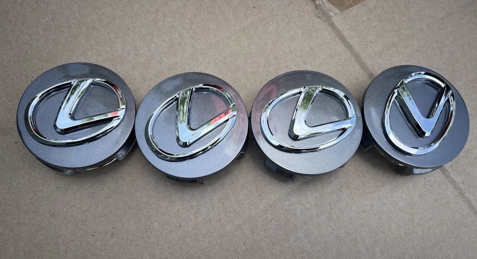 Tapacubos 4 piezas grises LEXUS CENTER llanta 62 mm para Lexus 4260330590 2006-2013 Foto 4 de 4