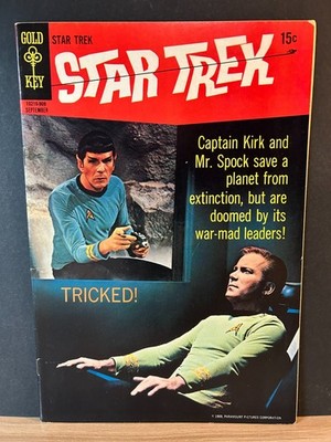 Star Trek #5   VG/F    Spock/Kirk Cover  Silver Age Comic