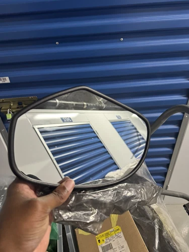 For Cadillac Chevy GMC Mirror Glass Signal Blind Spot Detection Driver Side Left
