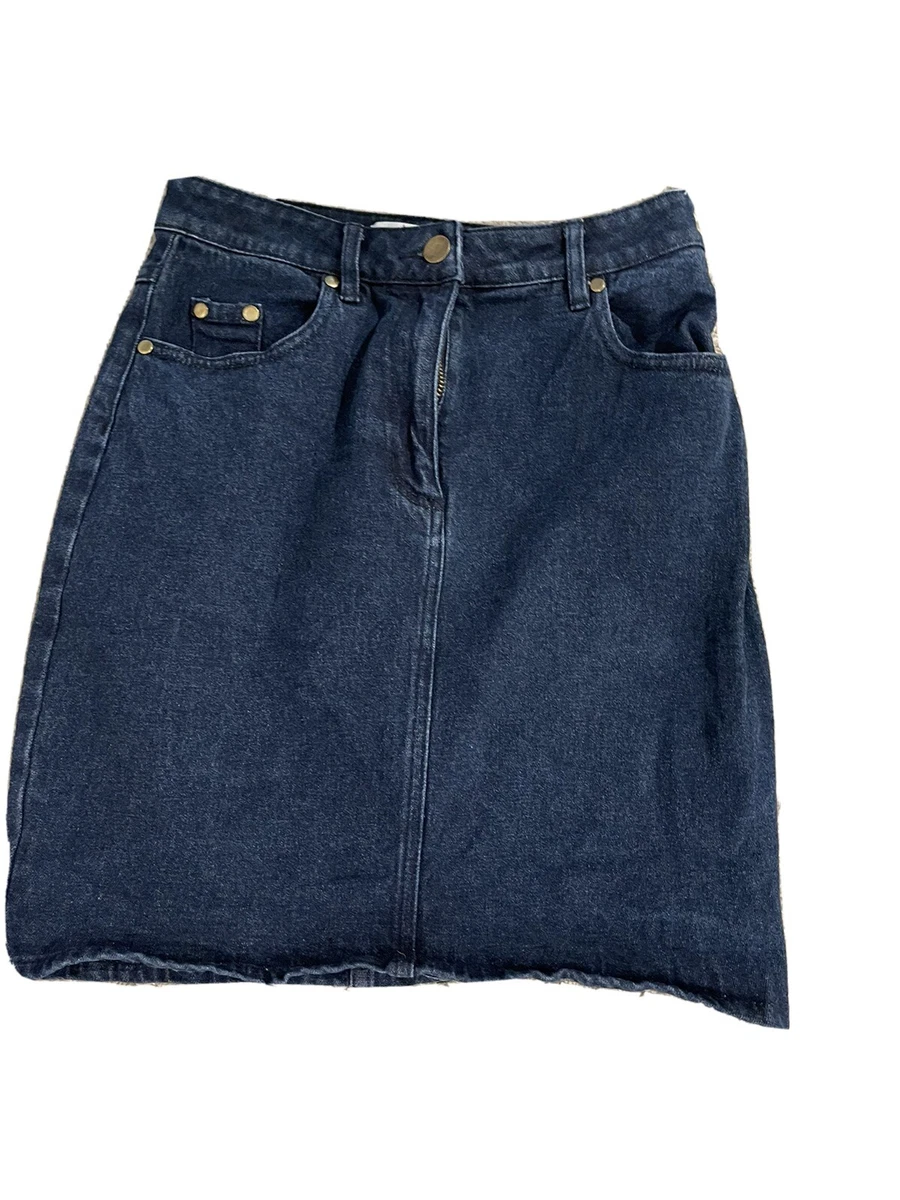 Kookai Womens Denim Skirt Size 36 eBay