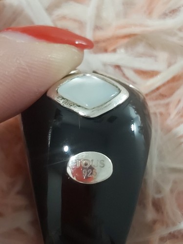Lindo Anillo Tous de Plata y Gemas Nácar Colección Descatalogado - Imagen 9 de 9