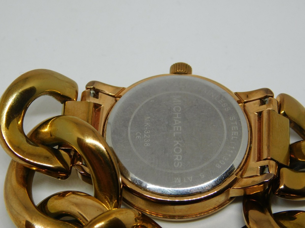 Michael Kors MK-3238 Quartz Analog Women\'s Watch New Battery Michael Kors Ladies Watch Lexington MK3230 | Watches Prime main image 4