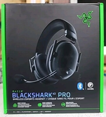 Brand New Razer BlackShark V2 Pro Wireless Headset 04530100-R3U1 Black.