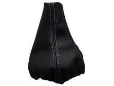 Hellblau Faden Echtleder Schaltmanschette Schaltsack Für TOYOTA CELICA 1999-2006