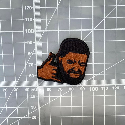 Iron on Patch - Drake Hotline Bling Embroidered Hip Hop Rap - 第 3/7 張圖片