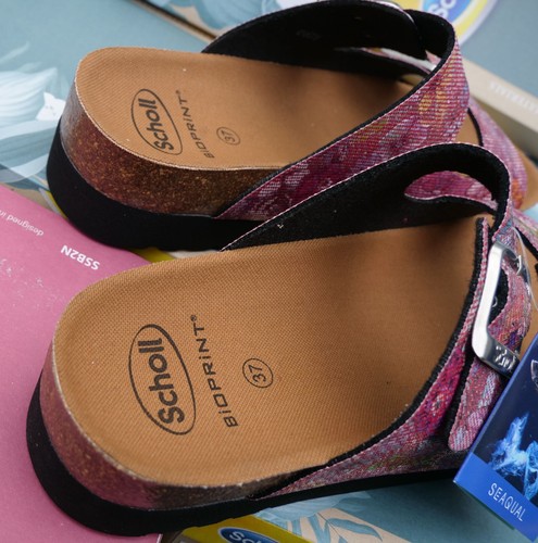 Scholl Womens Sandals 'Mule' Recycled from the sea! Size 3-7 RRP £61.99 NEW - Picture 5 of 10