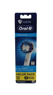 #ad #ad Oral B Precision Clean Replacement Electric Toothbrush Head 3ct $11.99