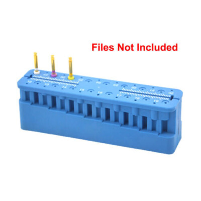 135  Endo Measuring Block Holder Stand Dental Root File Ruler Endodontic Plastic