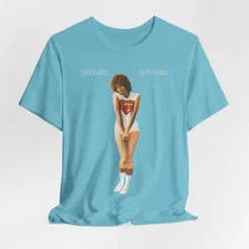 Barbra Streisand super blue man T-shirt unisex All sizes 1F1426
