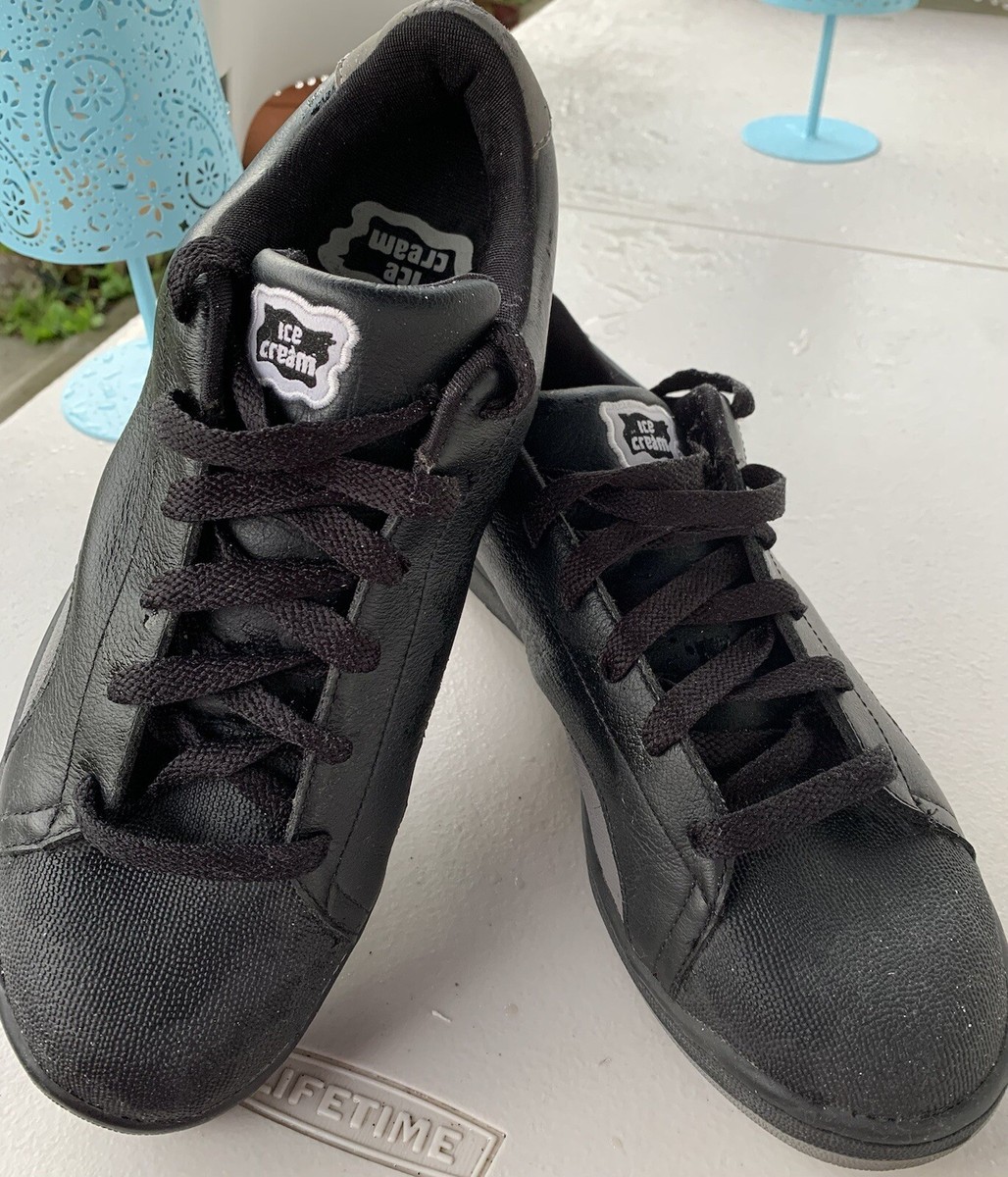 BBC X Reebok Ice Cream Board Flip 2 Black Shoes Rare Colour. In