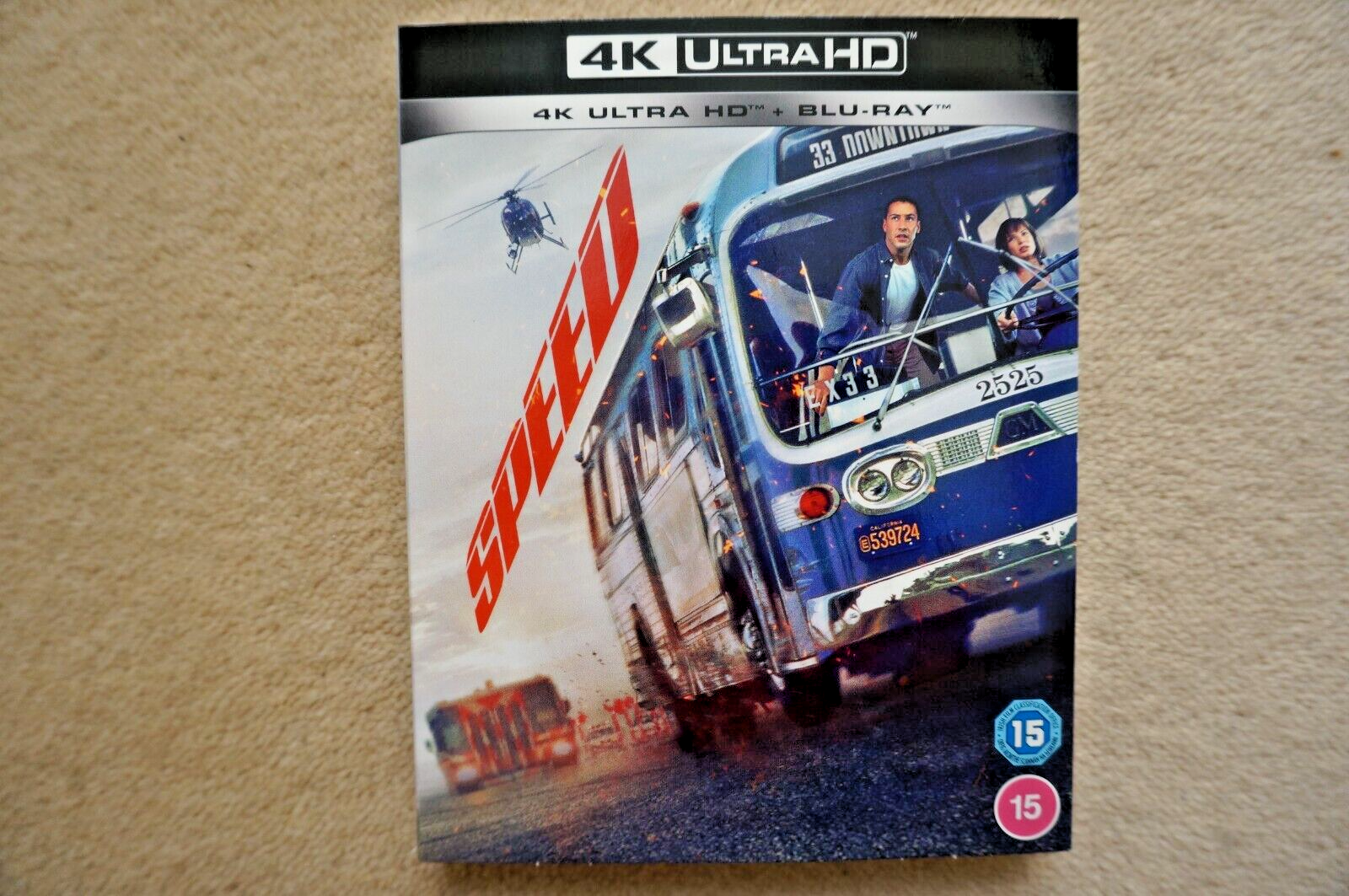 4K UHD BLU-RAY  SPEED    BRAND NEW SEALED UK STOCK