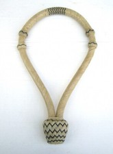 Rawhide Bosal - 40 Plaid Gebissloses Reiten Bosal aus Rohaut