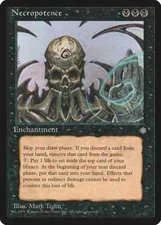Magic MTG - Necropotence - Ice Age - MP/SP - ENGLISH