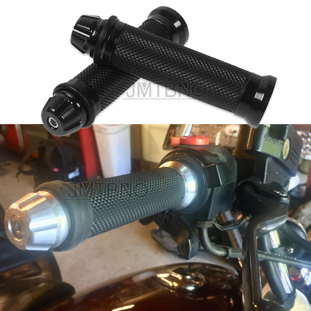 Motorcycle 7/8" Handlebar Hand Grips For Honda Shadow 750 Grom Magna
