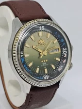 Orient SK Three Star G469620A-7D PT Automatic Day/Date Vintage Watch