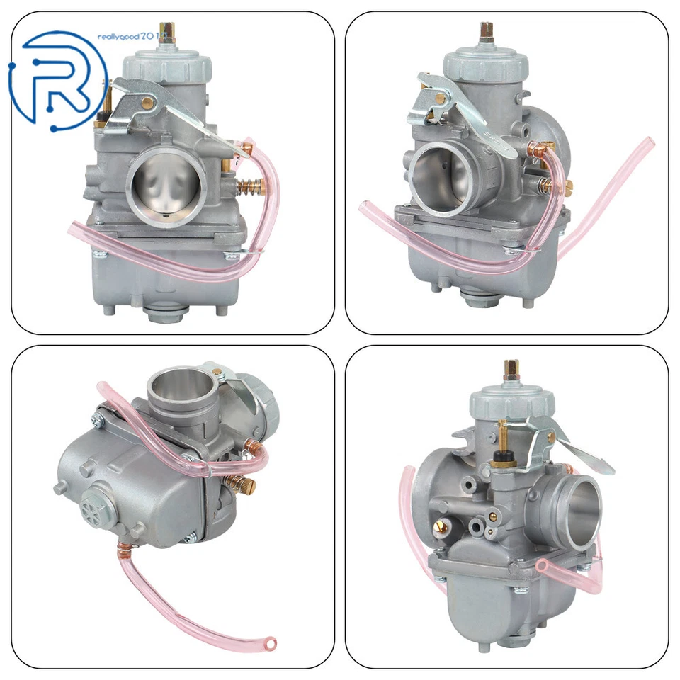 Carburador de carburador 34 mm apto para Suzuki RM125 RM 125 1975-1981 Foto 3 de 4