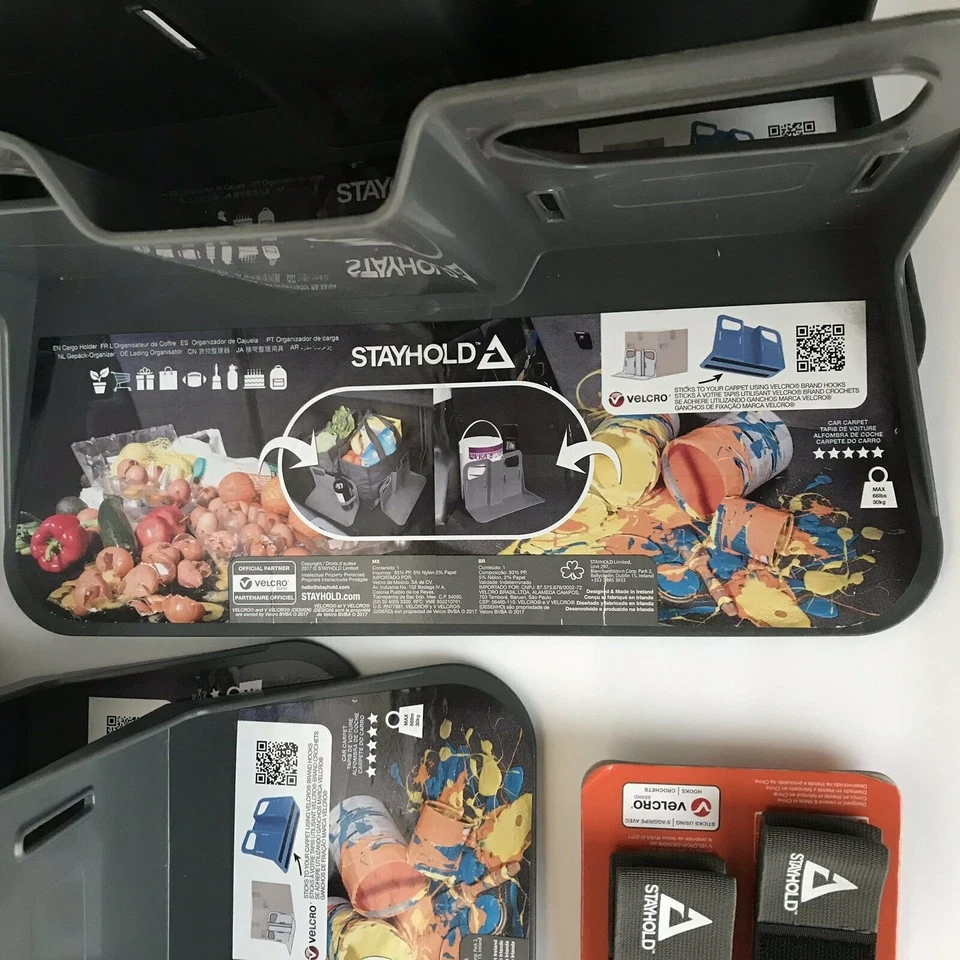 Metro Modular Cargo Organizer 13.75"Wx7.5"H Gray Set of 4 and 2 Combi - Image 3 of 3