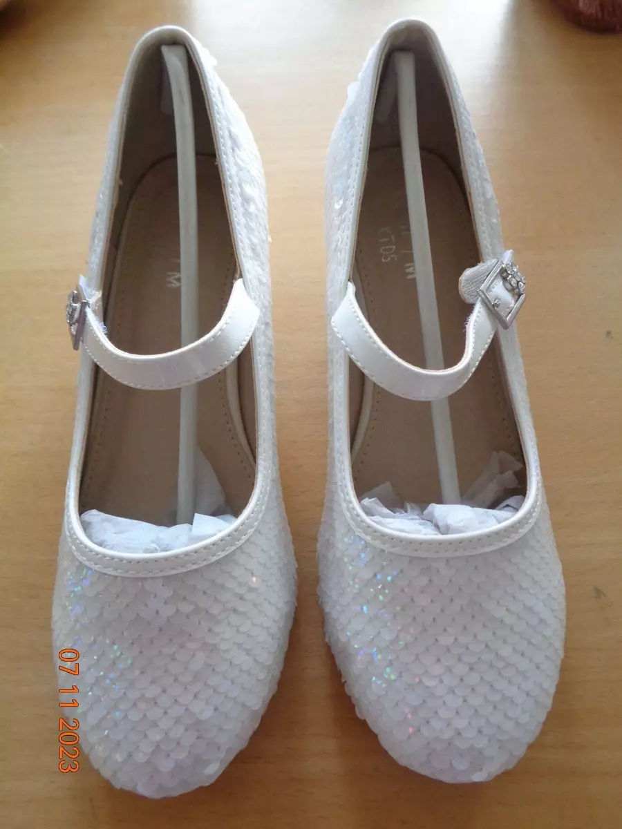 White heel cheap shoes for girls