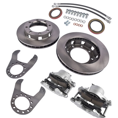 GM-14-Bolt Complete Disc Brake Conversion Kit Single Rear Wheel For All  Axles