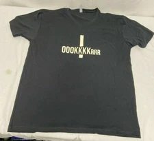 Next Level Black Tshirt 000KKKKRRR! Size XL