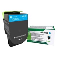 Lexmark 71B2HC0 Toner-Kit Cyan Return Program 3.500 Seiten FüR Cs 417 517
