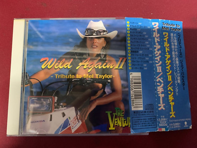 The Ventures    Wild Again II - Tribute To Mel Taylor - Japan CD 1997 - With OBI