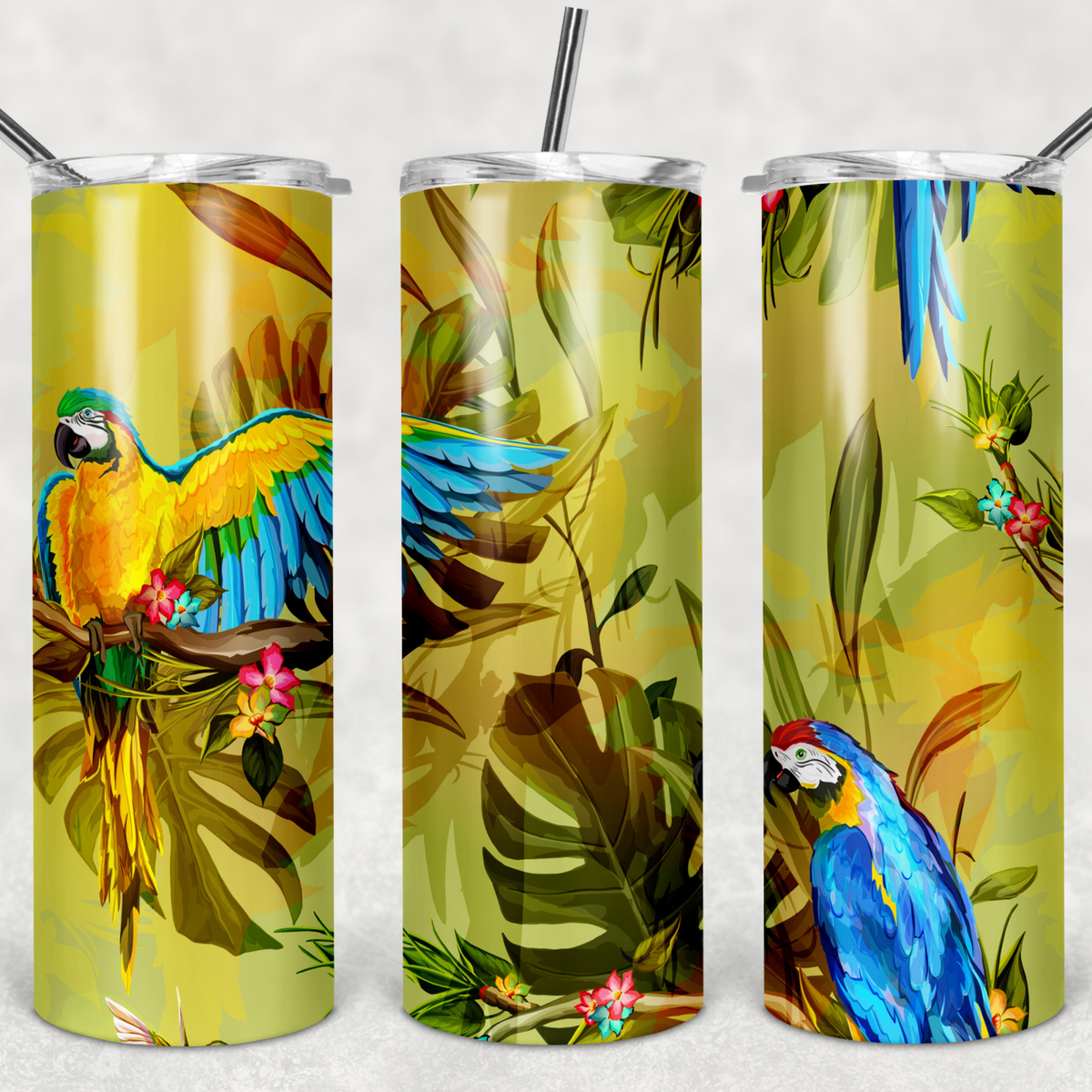 FLOWER 72- Includes One 20oz Metal Insulated Tumbler, Lid & Straw