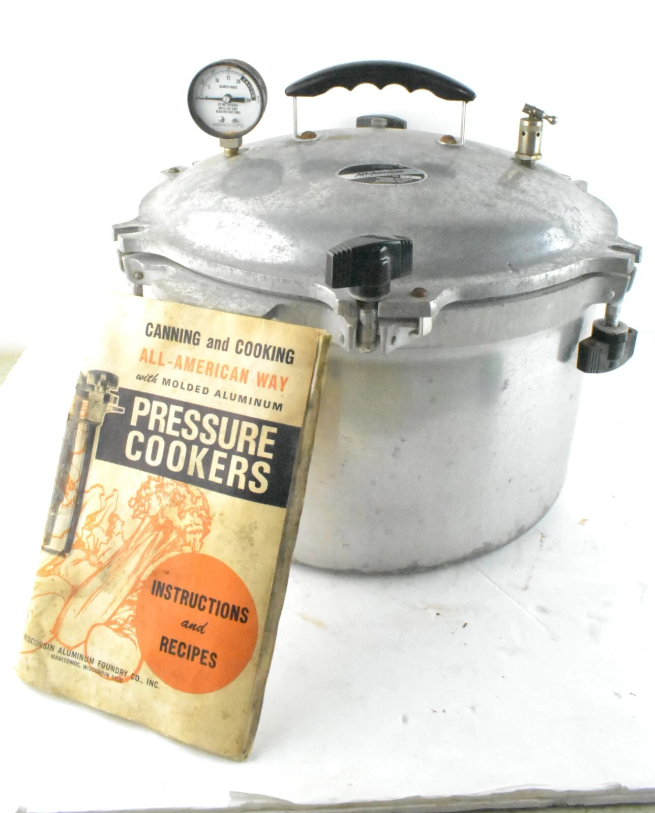 Vintage All American #7 Aluminum Pressure Cooker