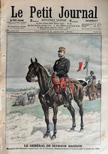 SMALL NEWSPAPER 1906 N 816 LE GENERAL HAGRON - PARADE DES SPAEURS POMPERS