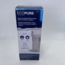 EcoPure Valve-in-Head Whole Home Water Filtration System (EPW2VC)