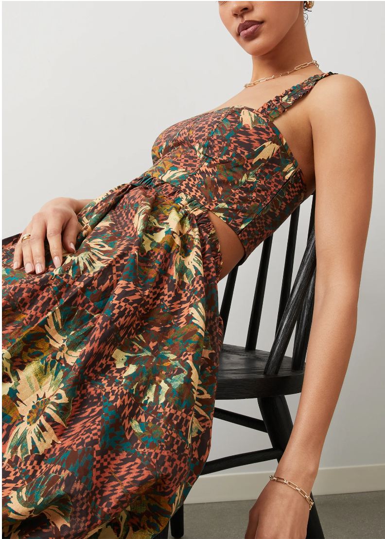 NWT Ulla Johnson Olympia Dress Prism Print sz 4 GOOP | eBay