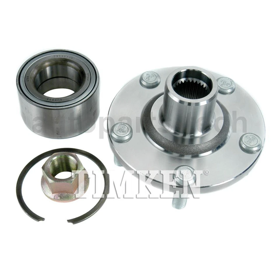 2x Conjunto de cojinete de rueda delantera y buje Timken para Infiniti I30 2000~2001 Foto 2 de 4