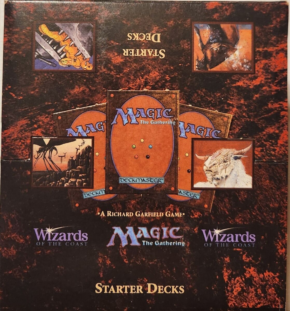MTG: 4TH EDITION Starter Deck box w/10 deck boxes and rules MTG: 4TH EDITION Starter Deck box w/10 deck boxes and rules