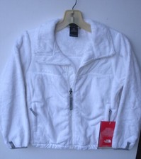 The North Face Girls Denali Thermal Fleece Jacket- TNF White - S, XL - New