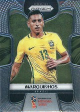 2018 Panini Prizm World Cup #30 Marquinhos Brazil Soccer Card