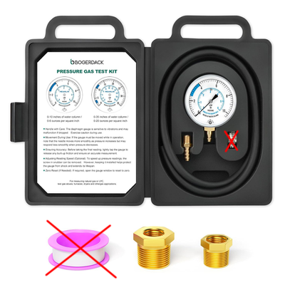 #ad 0 10quot; W.C Natural Gas or LP Gas Manifold Pressure Test Kit $26.39